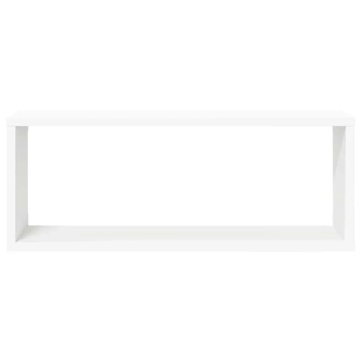 vidaXL Würfelregale 4 Stk Weiß 60x15x23 cm Holzwerkstoff 807134_5