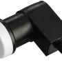 Grundig Single-LNB in Schwarz/Weiß für digitalen TV-Empfang.