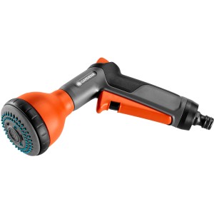 Gardena Classic Multibrause: Gartenbrause mit verschiedenen Strahlformen für Bewässerung und Reinigung.