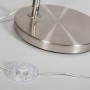 QAZQA Moderne Bogenlampe aus Stahl mit Schwarzem Stoffschirm Arc Basic_3