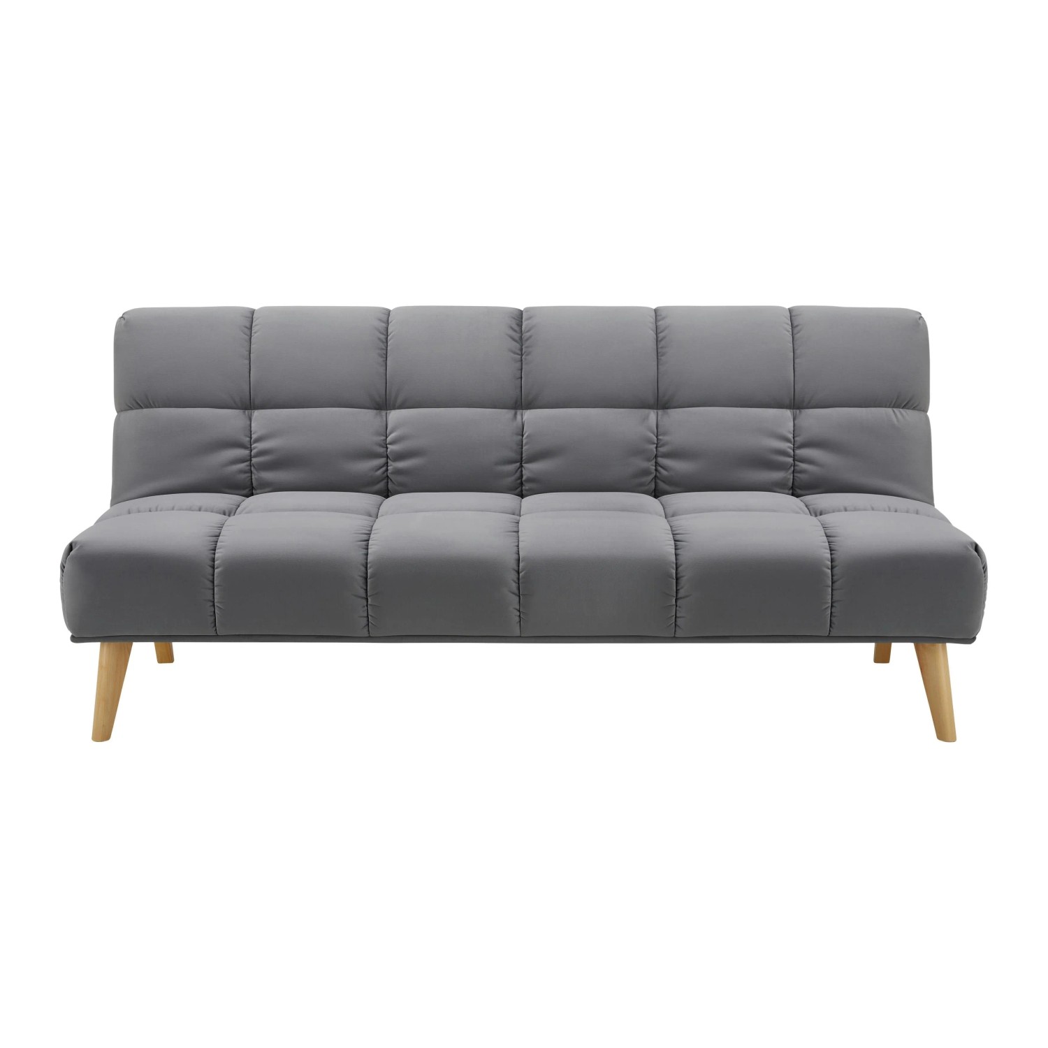 Bessagi Home Schlafsofa Alva Dunkelgrau Webstoff