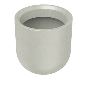 Prosperplast Blumentopf Molta Hoch Ø 48 cm x 48 cm Sand