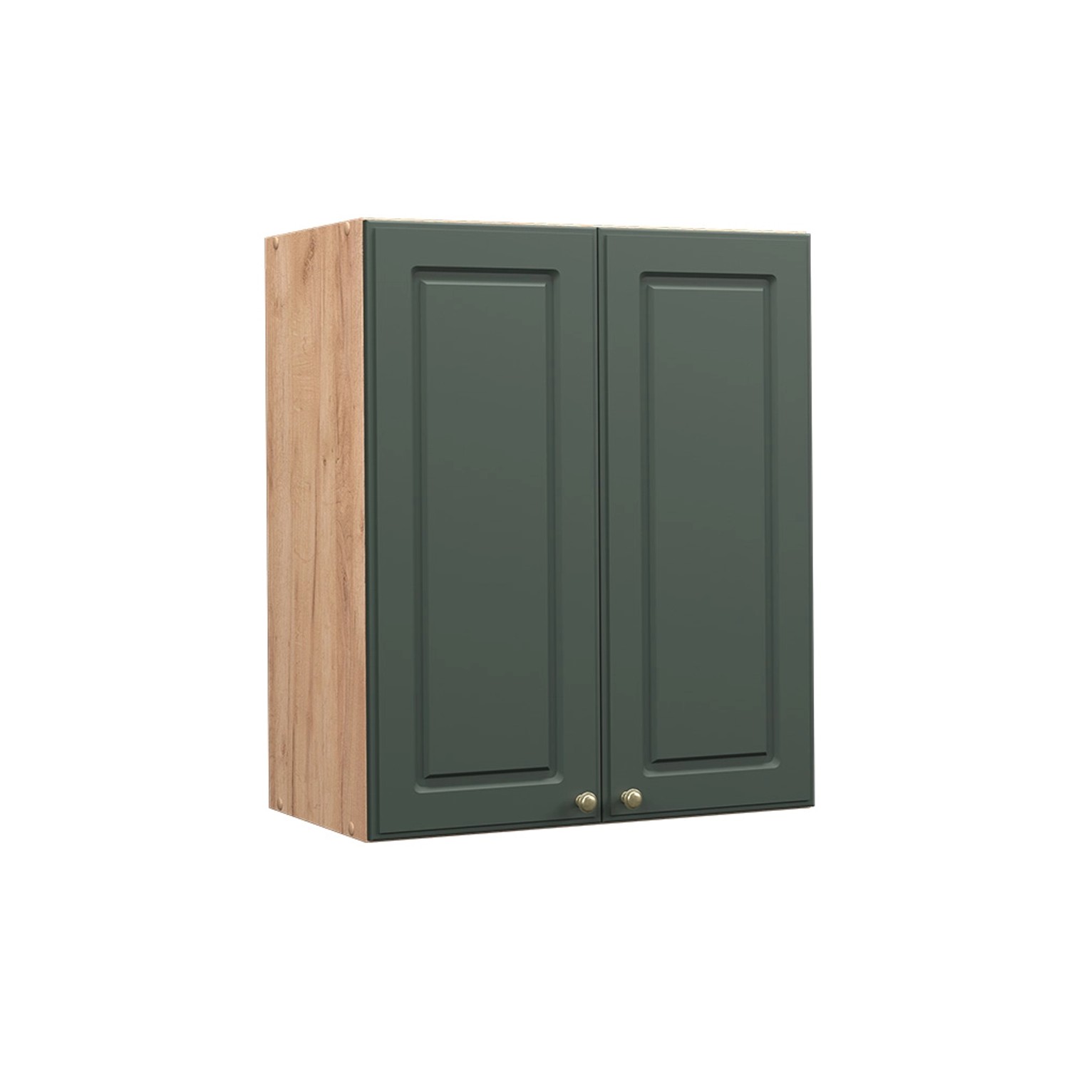 Vicco Hängeschrank Fame-Line Grün-Gold Landhaus/Goldkraft Eiche 60 cm