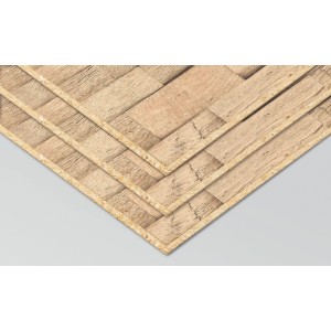 Egger Decowall DO007 Laxfield Eiche Dekor-Paneele mit Nut-Feder-System für fugenlose Wandverkleidung.