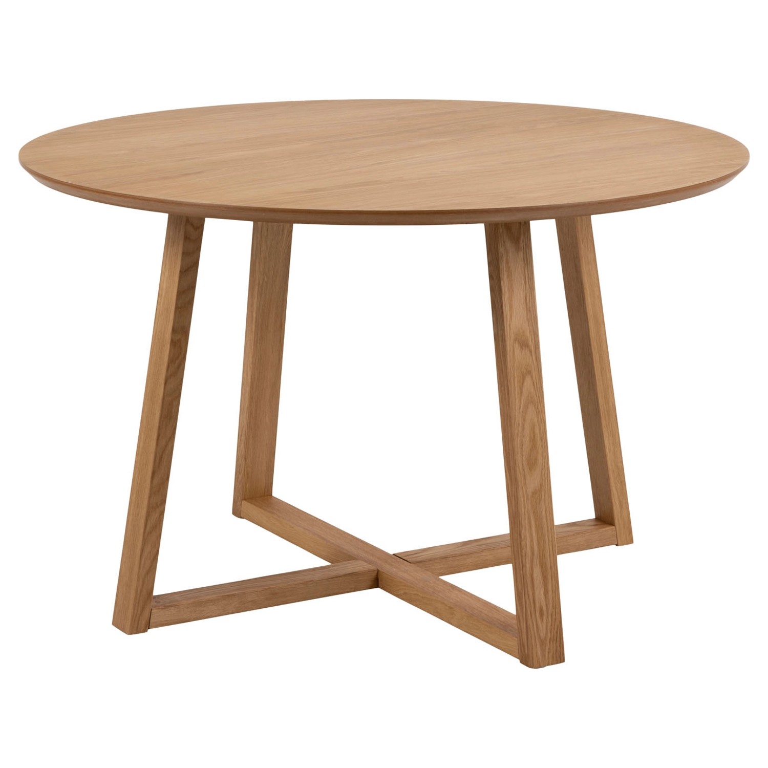 ebuy24 Malika Esstisch Ø120 cm Dekor Eiche günstig online kaufen