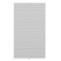 Graues Gardinia Plissee Concept Thermo, 50x130 cm, blickdicht und energiesparend.