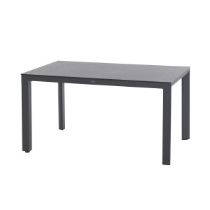 Rechteckiger Siena Garden Gartentisch Silva Titan, 90x160 cm, ideal für den Garten.