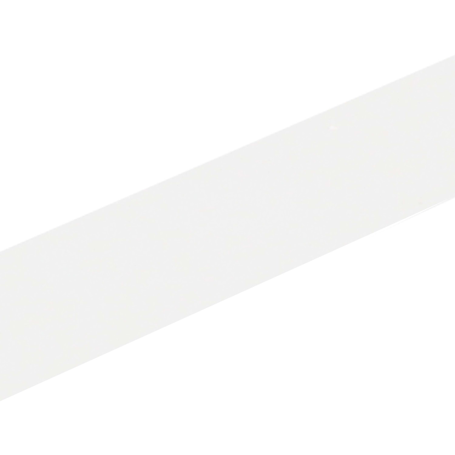 Weißes Arcansas U-Profil aus PVC, 10x10x1000 mm, für Bau und Schutz.