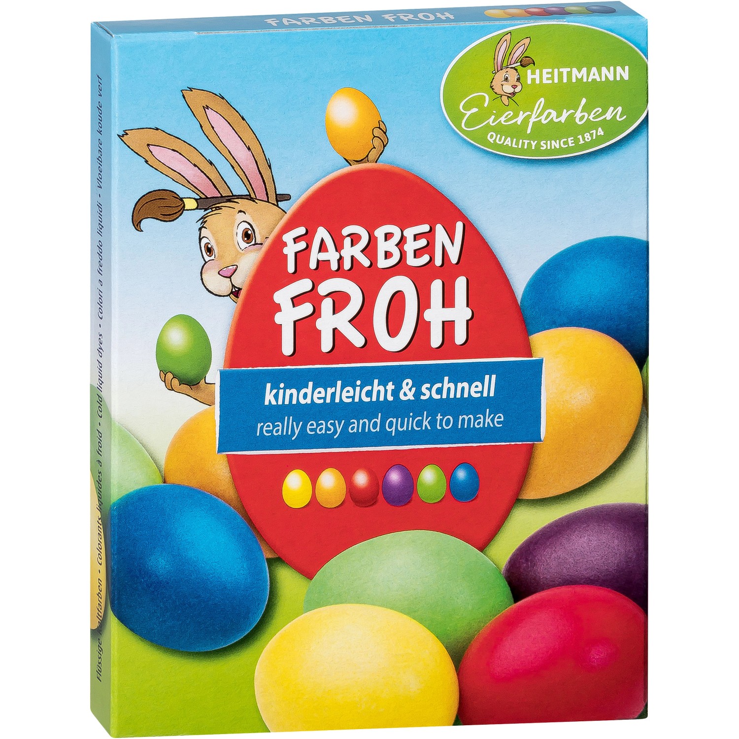 Brauns-Heitmann Eierfarben Farben Froh 30 ml 6 Farben