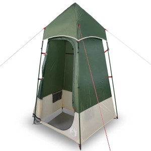 vidaXL WC-Zelt Grün Wasserdicht 94424