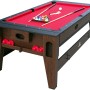 Reverso Spieltisch: Pooltisch mit Zubehör, höhenverstellbar, für Spiel & Spaß.