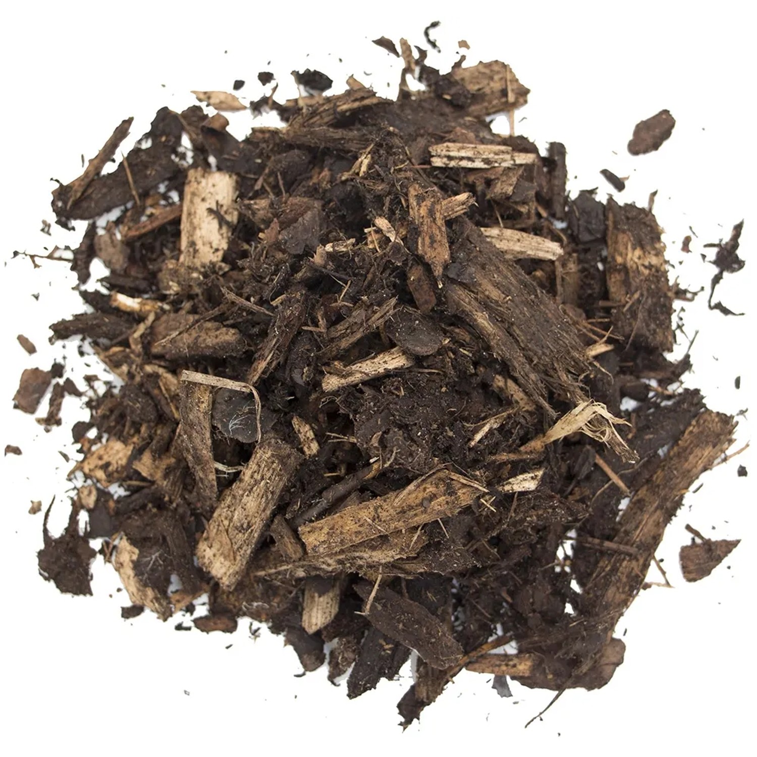 Floragard Universal Hochbeet Grundfüllung, 1260 Liter, bestehend aus Rindenmulch und Holzfasern.