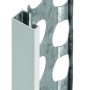 Putzabschlussprofil, 14 mm x 2500 mm, zur Abgrenzung von Putzflächen im Innenbereich.