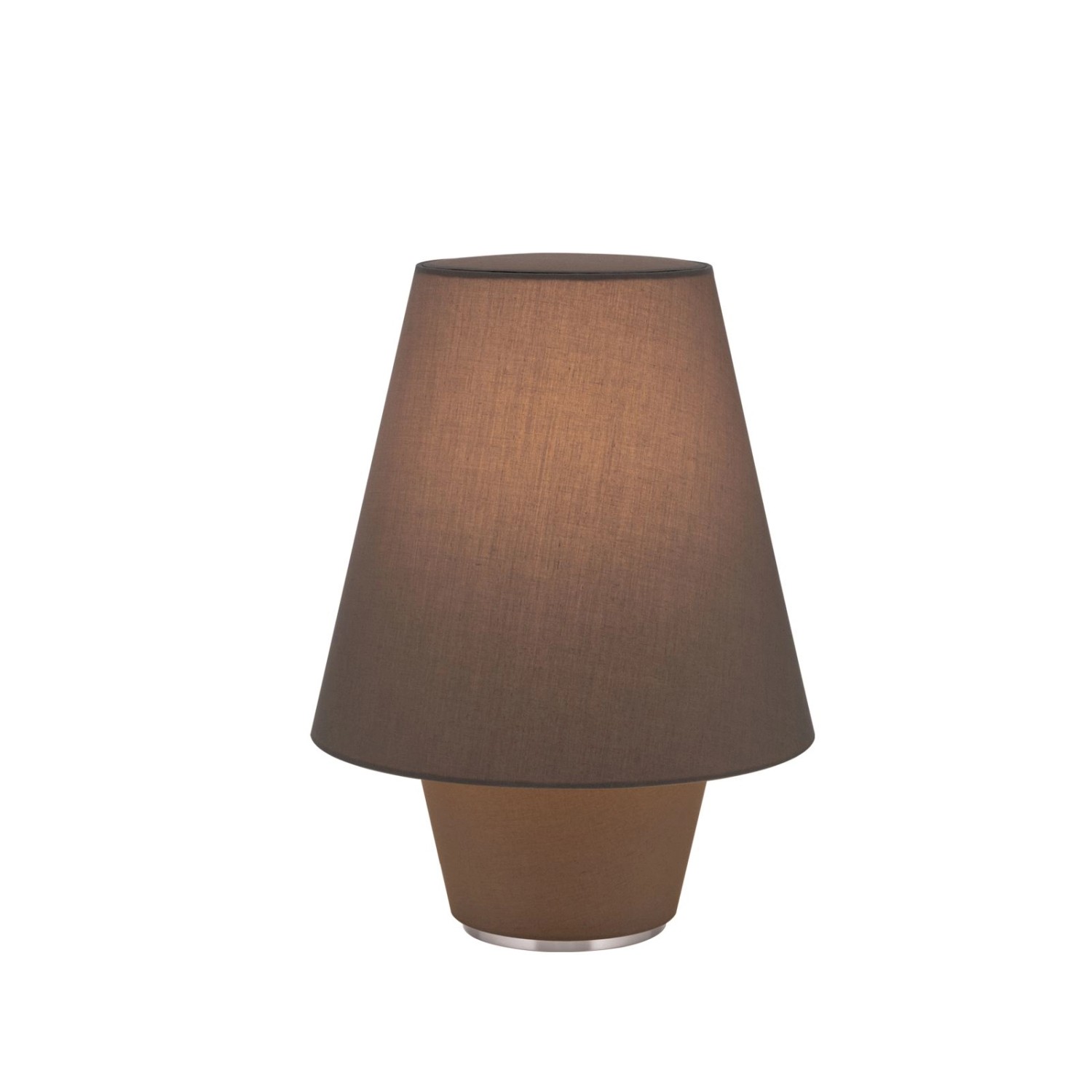 Orion Leuchten Tischleuchte Twins Small 1 x E27 Braun günstig online kaufen