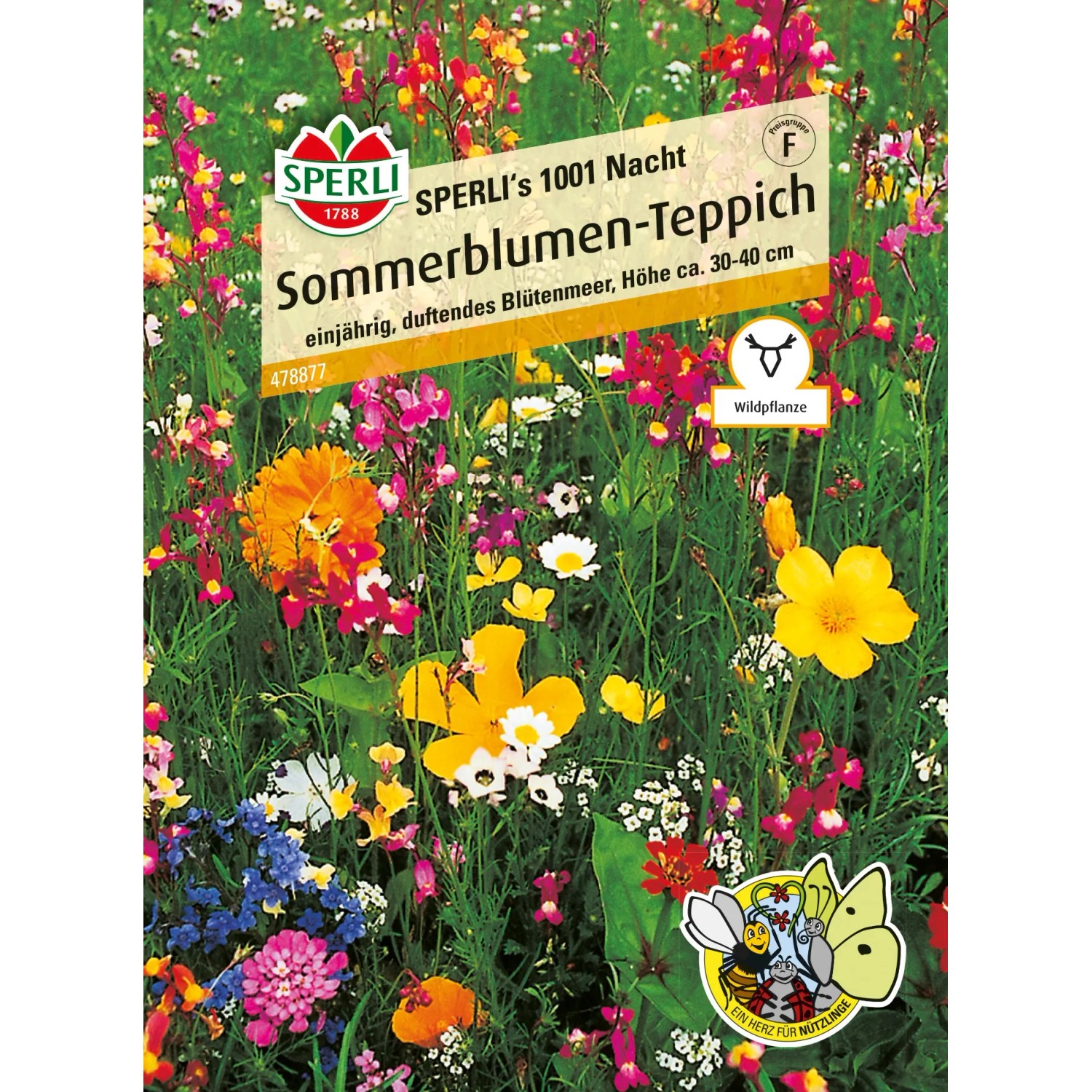 Sperli Sommerblumenteppich "Sperlis 1001 Nacht" Mehrfarbig