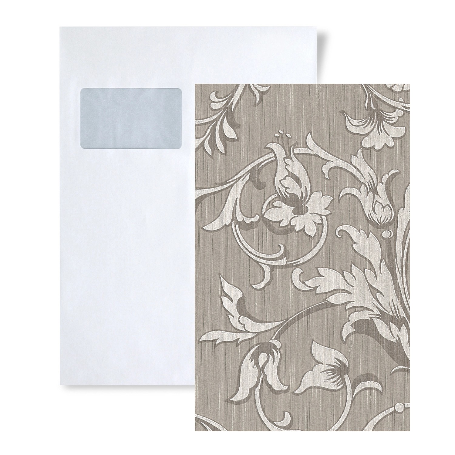PROFHOME 1 MUSTERSTÜCK S-956336-GU DIN A4 MUSTER der Blumen Tapete günstig online kaufen