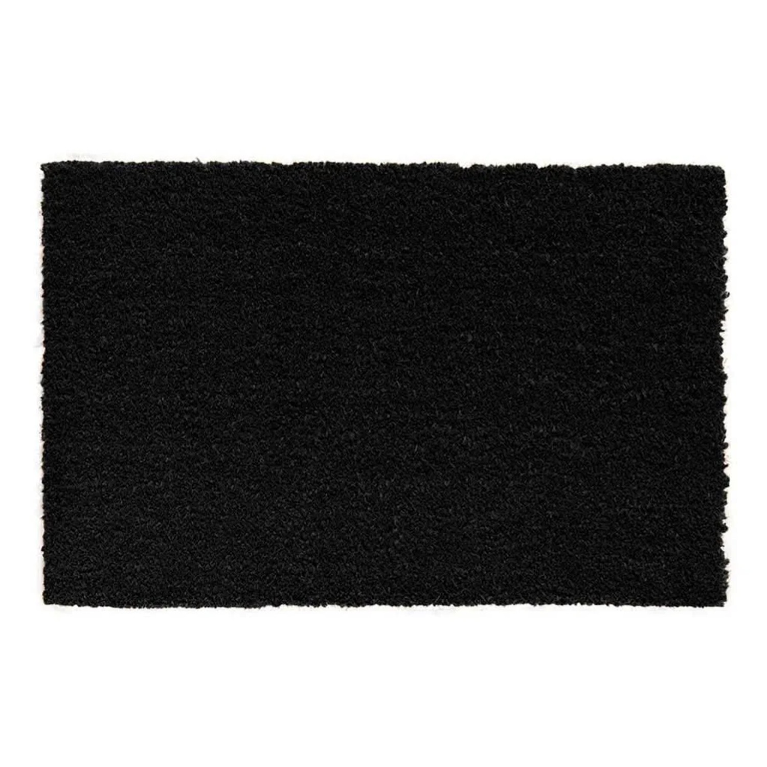 HPFloor Kokosmatte Schwarz Fußmatte Fußabtreter Schmutzfangmatte Türmatte Fußabstreifer