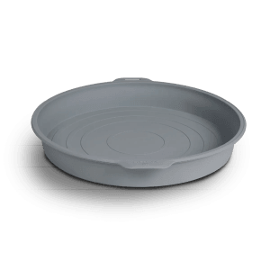 CADAC Soft Soak 50: Runde, graue Silikonwanne zur Reinigung von Grillrosten, Camping Zubehör.