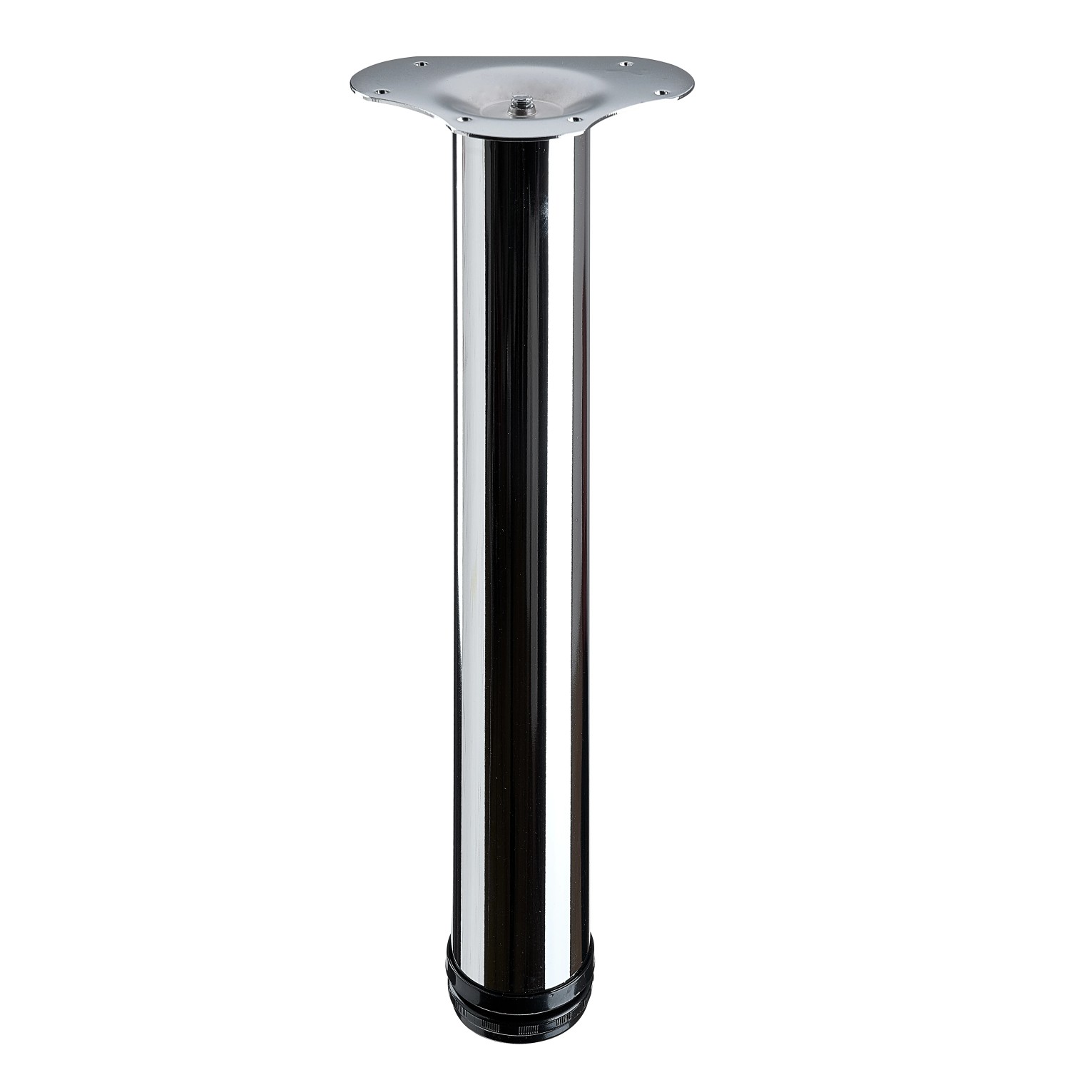 Tischbein Metall Rund