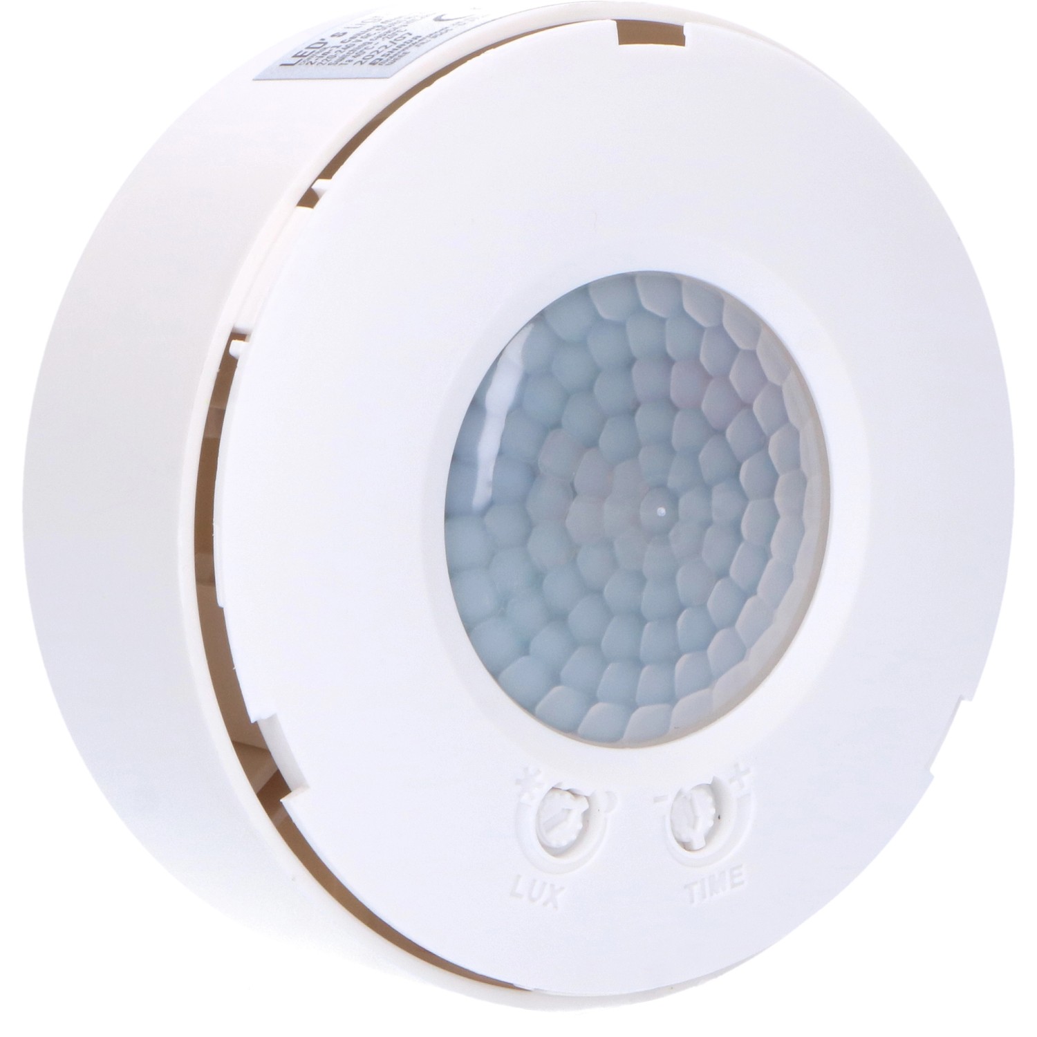 Thumbnail - LED's light Decken-Bewegungsmelder 2-in-1 360° Ø73mm IP20 Weiß