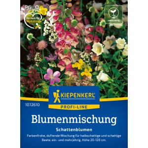 Kiepenkerl Schattenblumen Mischung: Vielfältige, farbenfrohe Blumensamen für schattige Standorte.
