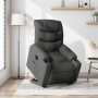 vidaXL Relaxsessel mit Aufstehhilfe Elektrisch Dunkelgrau Stoff 3206664_16