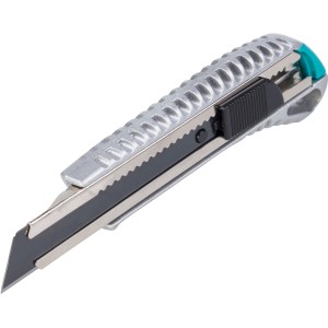 wolfcraft Metall-Abbrechklingenmesser 18mm mit Profi-Sharp Klinge.