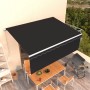 vidaXL Markise Manuell Einziehbar mit Rollo 4x3 m Anthrazit 3069299_2