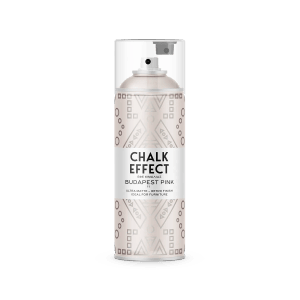 COSMOS LAC Kreidefarbe Spray Chalk Effect  Hochwertige Chalky Kreidesprühfarbe Farbspray  Spray Paint Farbe Budapest Pink