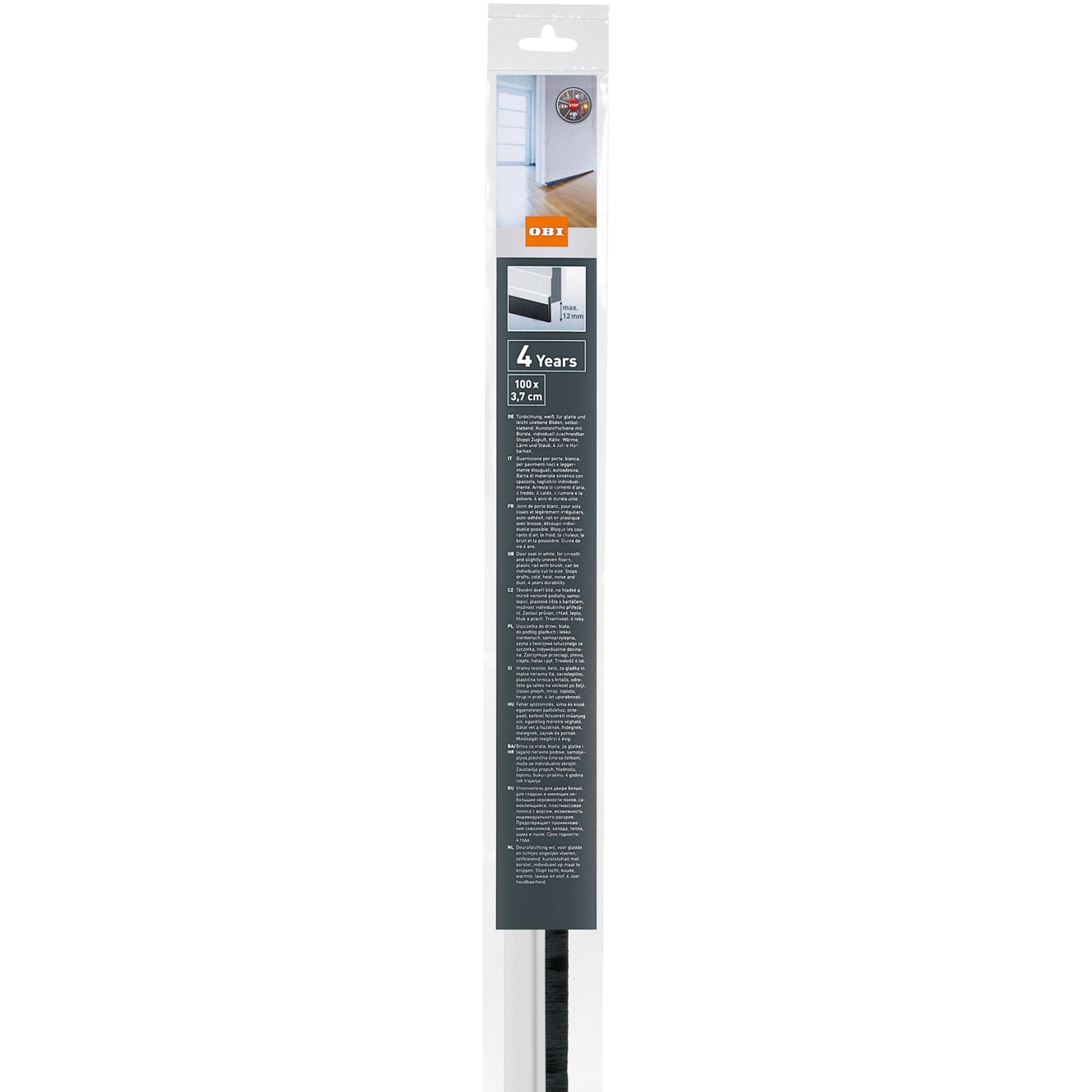 OBI Türdichtschiene Standard Weiß