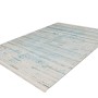 MeGusta Kurzflor Teppich Dolores, 80x150 cm, hellblau im modernen Vintage-Look.