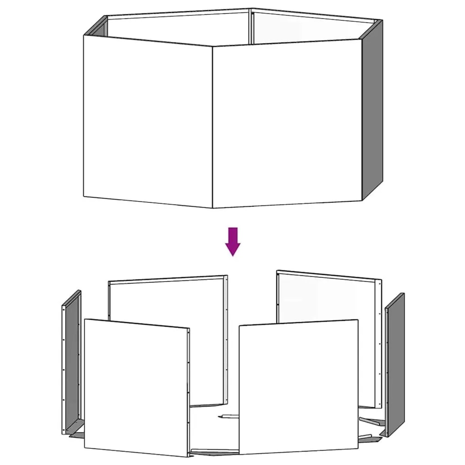 vidaXL Pflanzkübel Rostig 90x90x45 cm Cortenstahl 823676_8