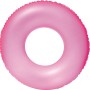 Pinker Bestway Schwimmring, einfarbig, aus PVC, Durchmesser 76 cm.