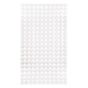 Weiße Kleine Wolke Wanneneinlage Gatty, 39x68 cm, mit Saugnäpfen für sicheren Halt in der Badewanne.