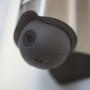 LUTEC LED-Kameraleuchte Elara Secury-Light mit integrierter Kamera und Bewegungsmelder.