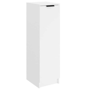 vidaXL Schuhschrank Weiß 30x35x100 cm Holzwerkstoff 811430