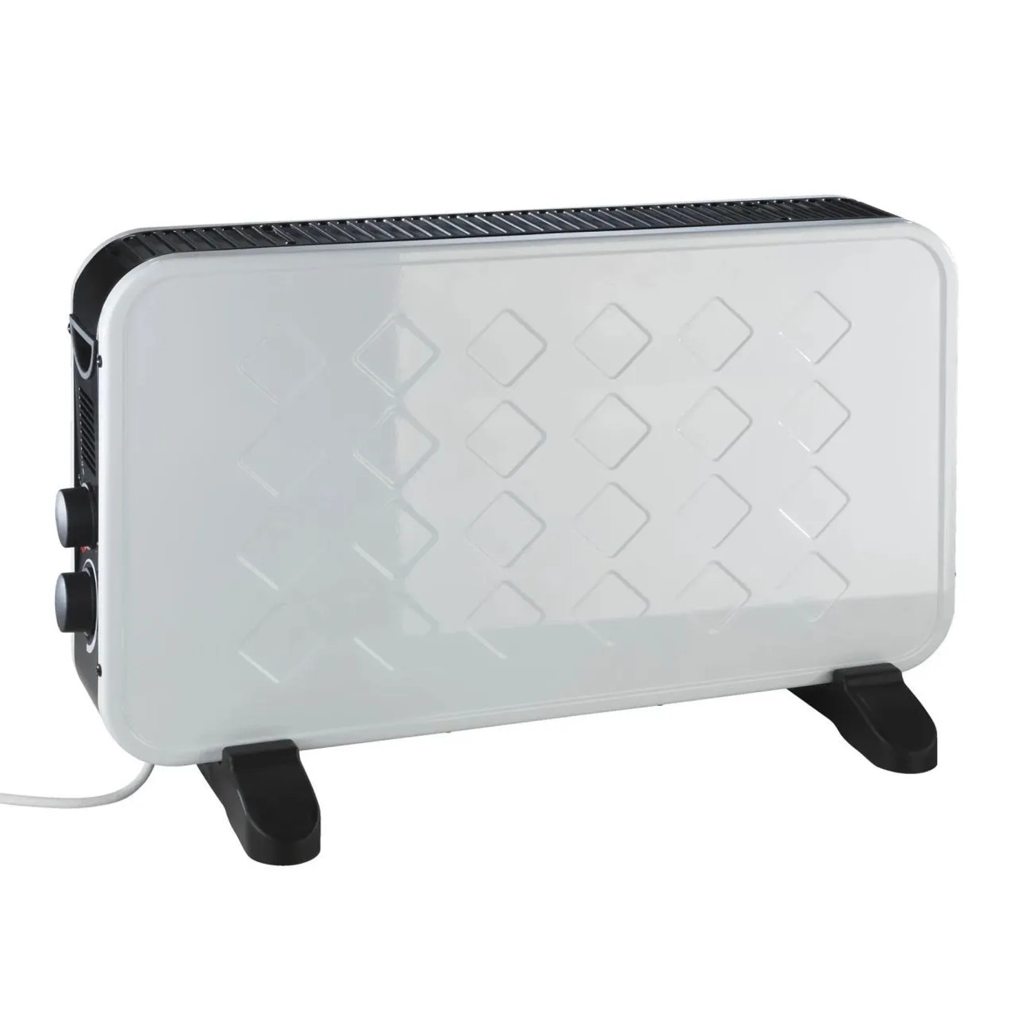 Westfalia Konvektorheizung mit Timer 2.000 W WeiSS Kunststoff