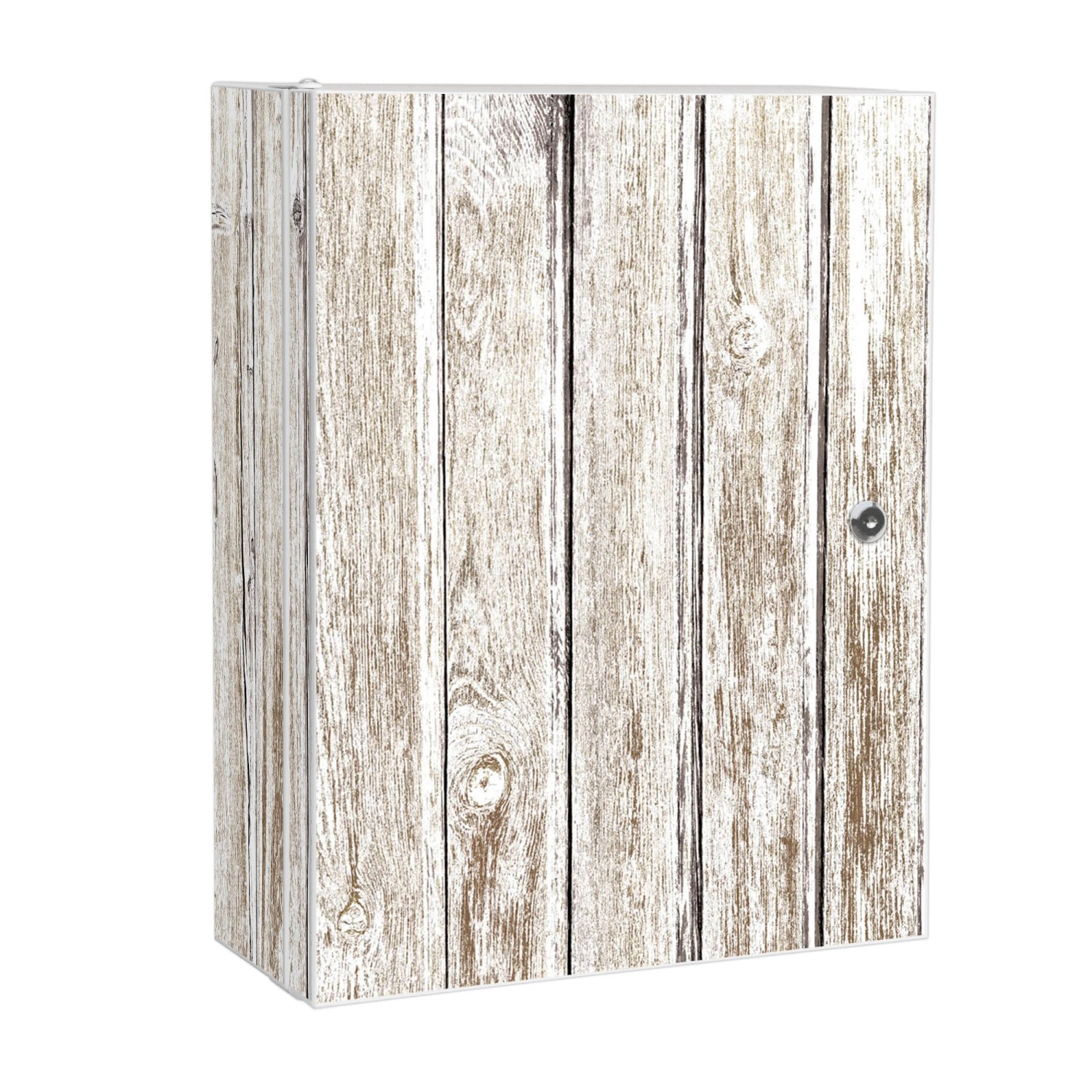 Banjado XXL Medizinschrank Abschliessbar 35x46x15cm Arzneischrank Weiß Aus günstig online kaufen