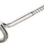 Conacord Schraubhaken, verzinkter Stahl, Ø 10 mm x 140 mm, 2er-Set.