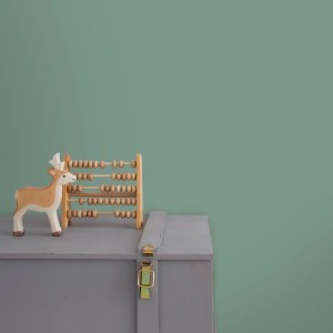 Little Dutch Wandfarbe Pure Mint Grün, matte Kinderzimmer-Farbe mit Deko-Elementen.