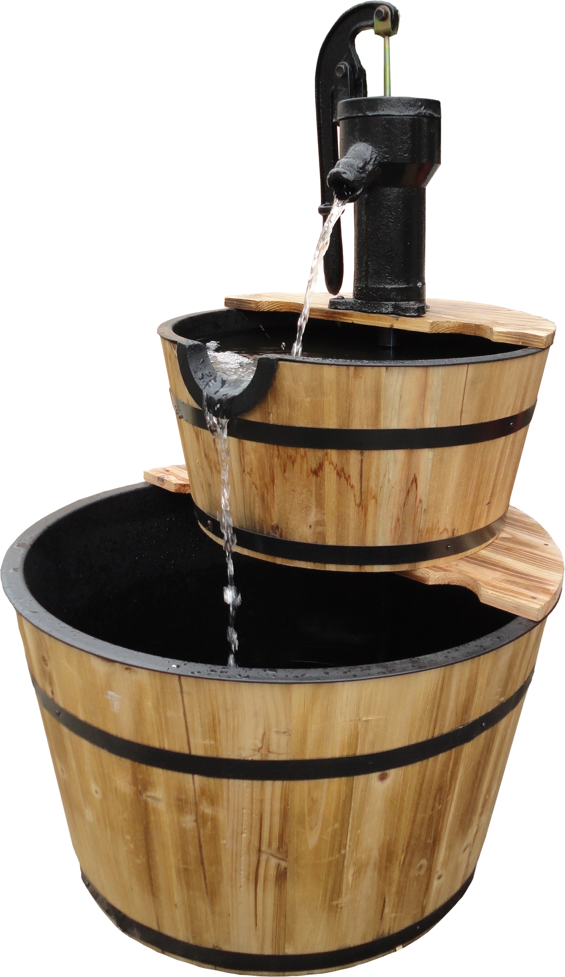 Silex Holzfaß Brunnen Isar kaufen bei OBI