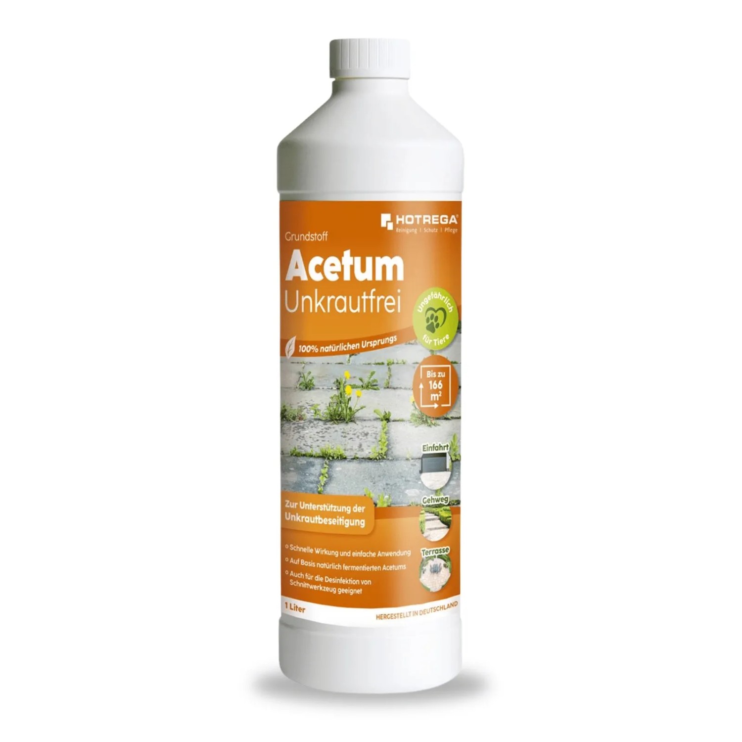 Hotrega Grundstoff Acetum Unkrautfrei 1 L