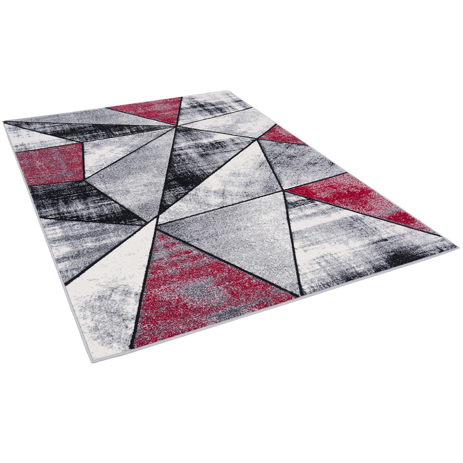 Pergamon Designer Teppich Brilliant Magic Rot 140x200cm günstig online kaufen