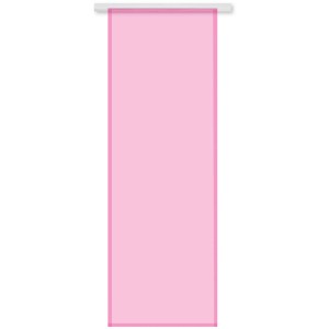 Bestgoodies Flächenvorhang Skylight in Pink, 60x245 cm, für Fensterdekoration.