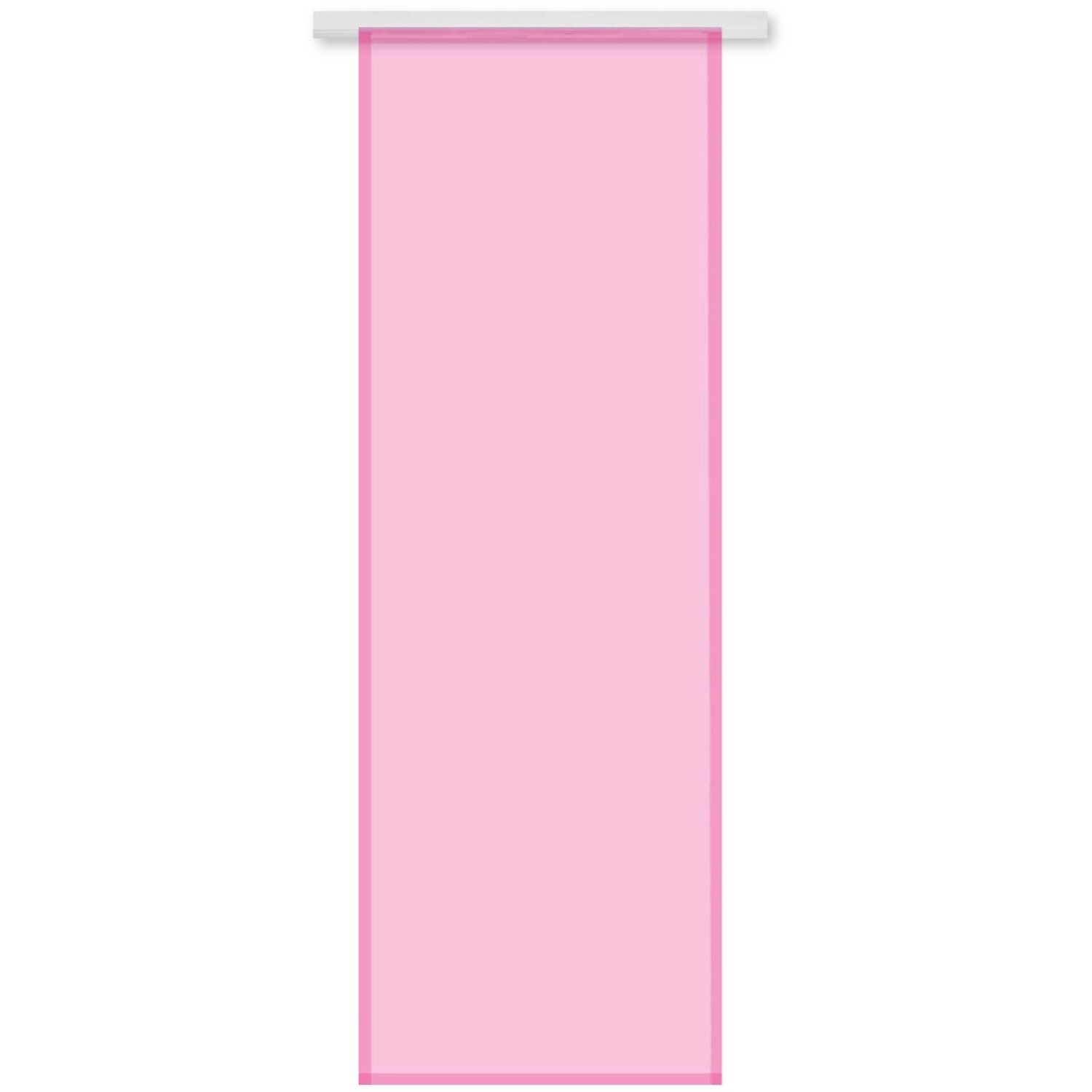 Bestgoodies Flächenvorhang Skylight Pink Ohne Technik 60 cm x 245 cm günstig online kaufen