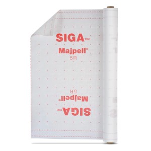 Siga Majpell 5 R Dampfbremse, 1,5 m x 20 m Rolle, für Dämmstoffzubehör.