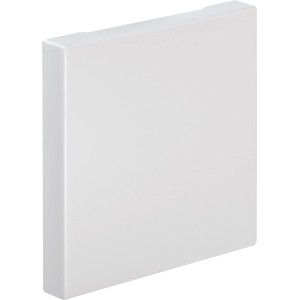 Weißer OBI Aus-/Wechselschalter Virgo für die Unterputzmontage.