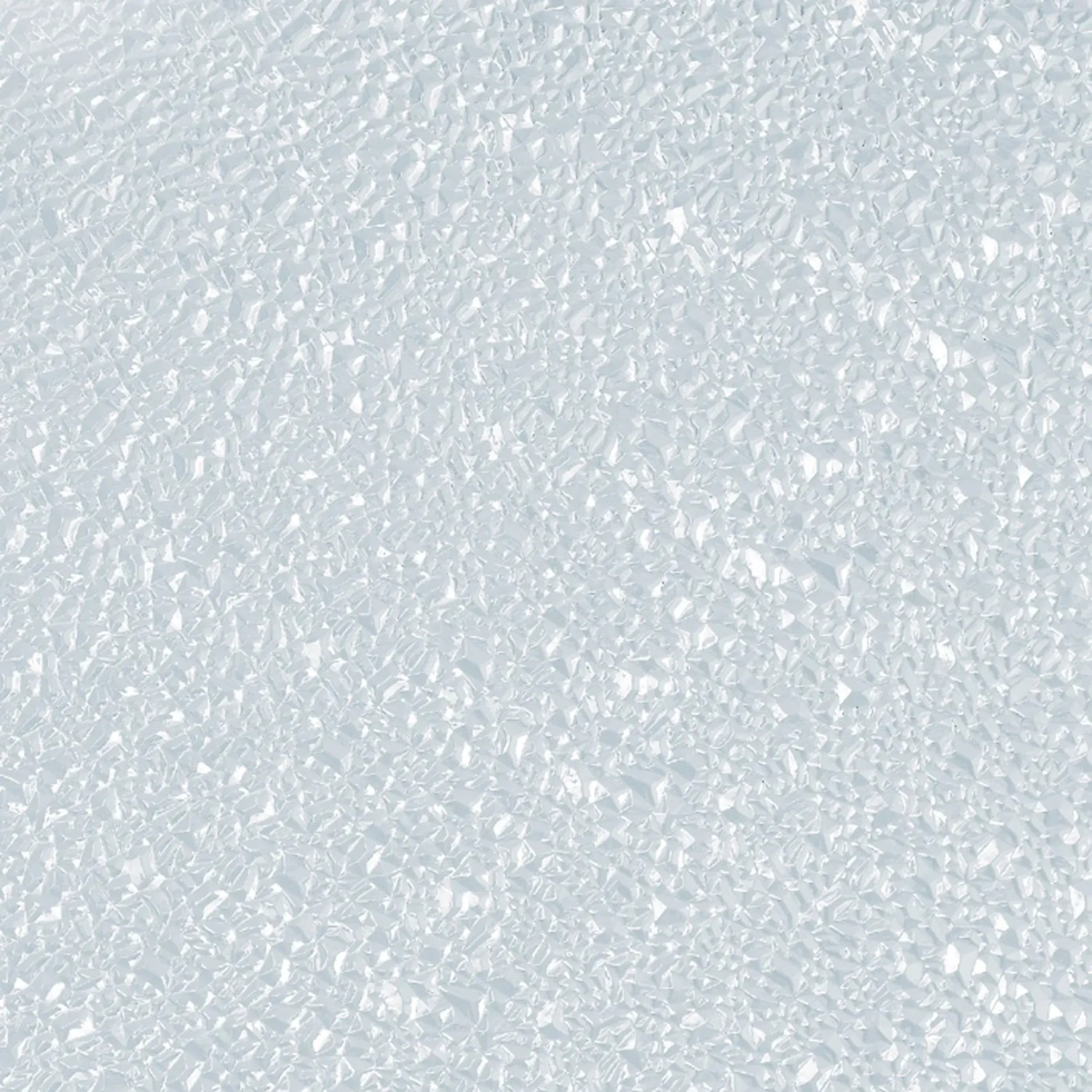 Transparente Polystyrol-Platte 2,5mm Cristall mit Struktur, geeignet als Kunststoffbedachung.