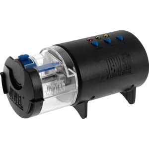 Juwel Easy Feed Futterautomat für Aquarien, programmierbar für bis zu 60 Fütterungen.