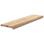 vidaXL Treppenstufen 20 Stk Unbehandelt 100x30x2 cm Massivholz Eiche 3282950